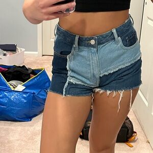 Jean shorts